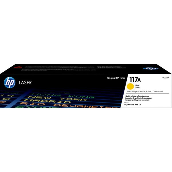HP Cartouche toner 117A yellow W2072A Color Laser MFP 178nw 700 p.