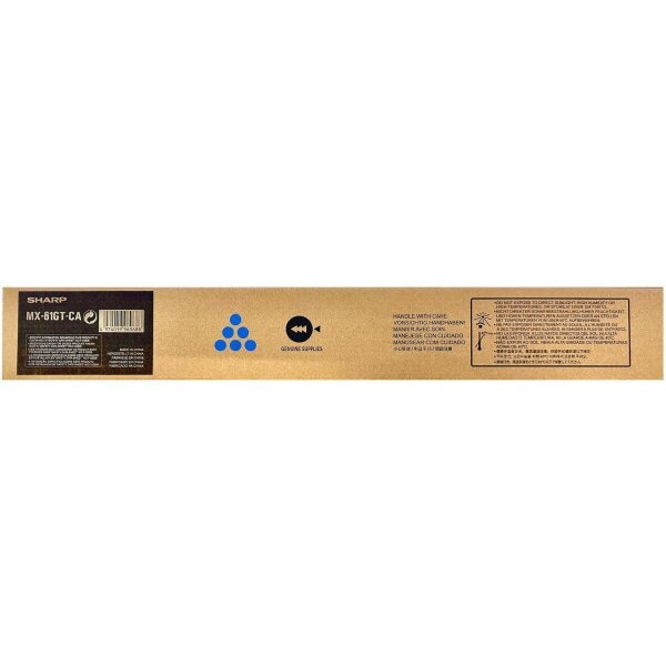 SHARP Toner cyan MX-61GTCA MX-2630N 24000 S.