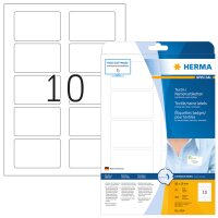 HERMA Namens-Etiketten SPECIAL, 80 x 50 mm, weiss