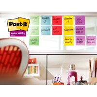 Post-it Haftnotizen super sticky z-notes, 76 x 76 mm, 14+2