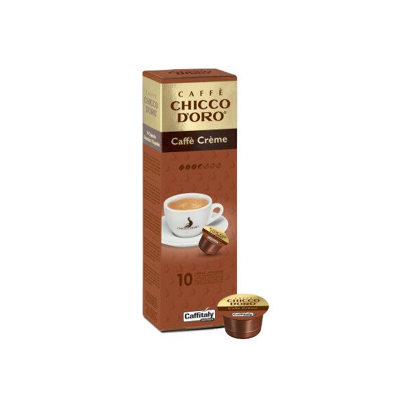 CHICCO DORO Caffitaly Kapseln 801997 Caff&egrave; Cr&egrave;me 10 Stk.