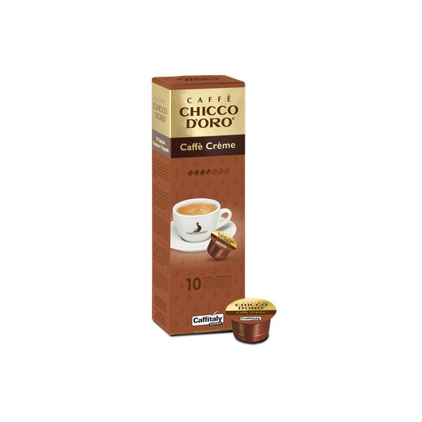 CHICCO DORO Caffitaly Kapseln 801997 Caff&egrave; Cr&egrave;me 10 Stk.