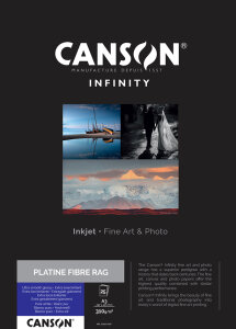 CANSON INFINITY Papier photo Platine Fibre Rag, 310 g/m2,