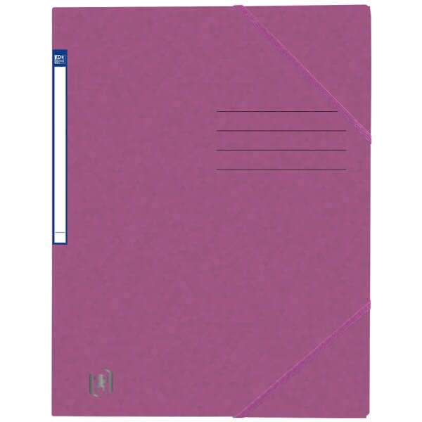 Oxford Eckspannermappe Top File+, DIN A4, pastell gelb