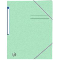 Oxford Eckspannermappe Top File+, DIN A4, pastell gelb