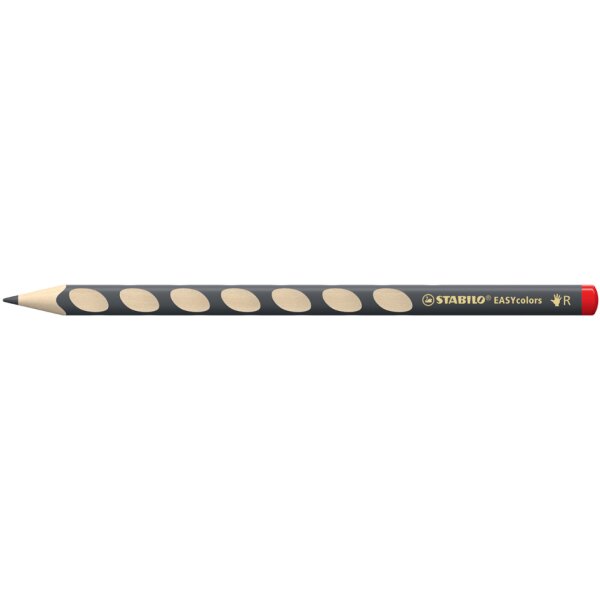 STABILO Crayon de couleur EASYcolors, pour droitiers, bleu