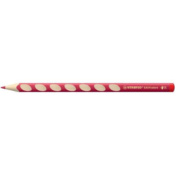STABILO Crayon de couleur EASYcolors, pour droitiers, bleu