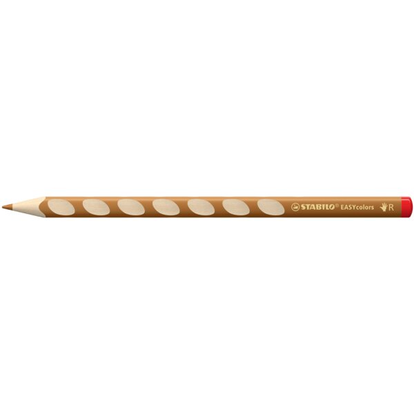 STABILO Crayon de couleur EASYcolors, pour droitiers, bleu