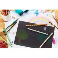 STABILO Crayon de couleur EASYcolors, pour droitiers, bleu