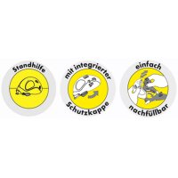 UHU Roller de colle Dry & Clean Roller, non permanent