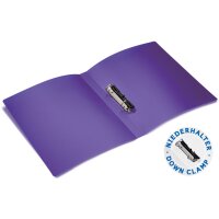 HERMA Ringbuch, DIN A4, 2-Ring-Mechanik, transluzent-grau