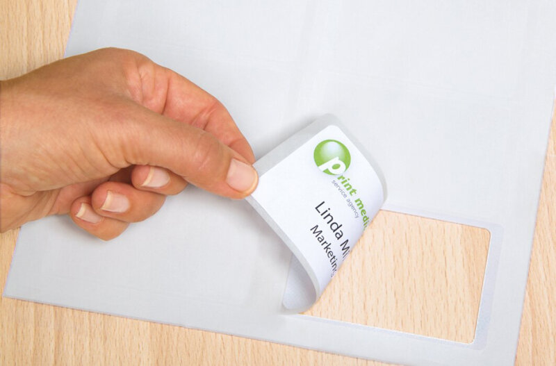 HERMA Etiquettes badges SPECIAL, 80 x 50 mm, blanc