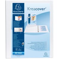 EXACOMPTA Präsentations-Ringbuch, A4 Maxi, weiss,...