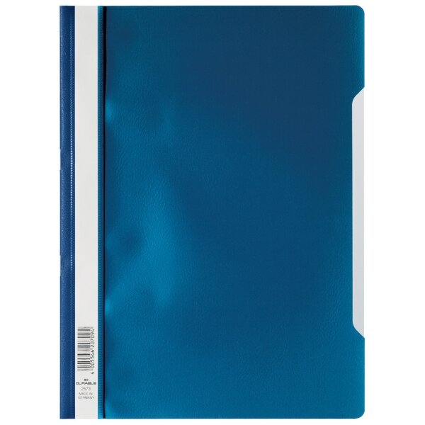 DURABLE Schnellhefter, DIN A4, aus PP-Folie, weiss