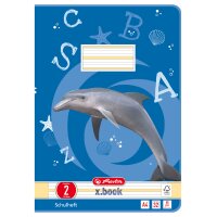 herlitz Schulheft x.book, DIN A4, Lineatur 3 liniert