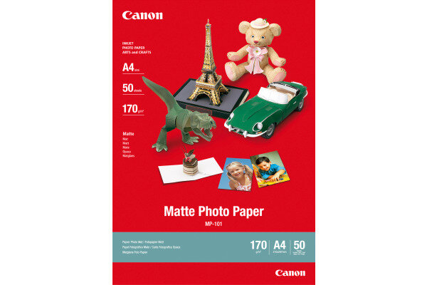 CANON Matte Photo Paper A4 MP101A4 InkJet, 170g 50 Blatt