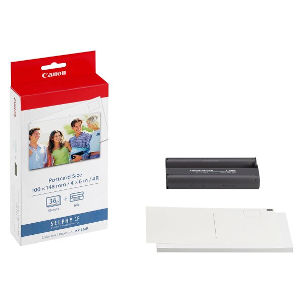 CANON Farbtinte/Papierset 10x15cm KP36IP CP 100 36 Blatt