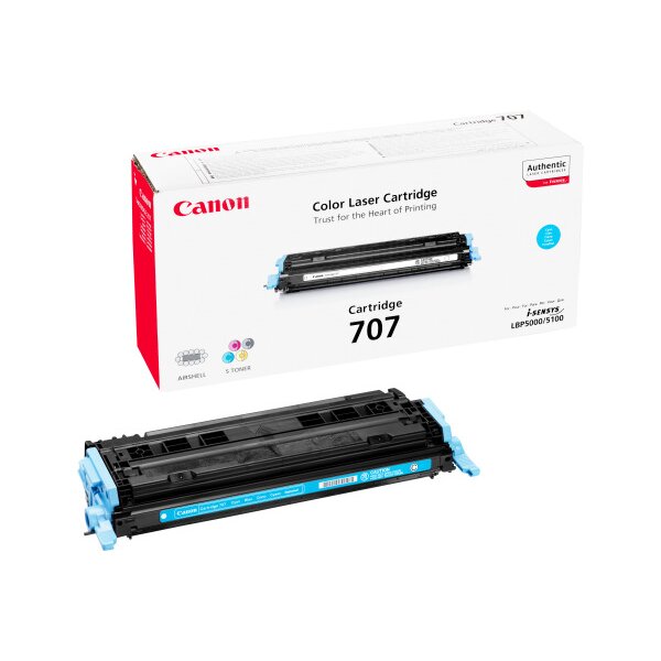 CANON Cartouche toner 707 cyan 9423A004 LBP 5000 2000 pages