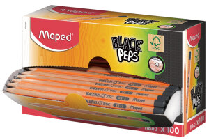 Maped Crayon BLACKPEPS, degré de dureté:...