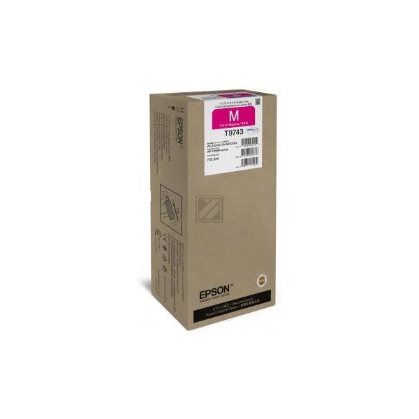 EPSON Cart. dencre XXL magenta T974300 WF-C869RDTWF 84000 pages