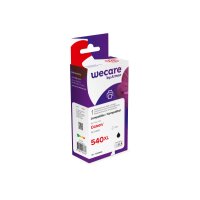 WECARE Tinte XL rebuilt schwarz PG-540XLWE zu Canon PIXMA...