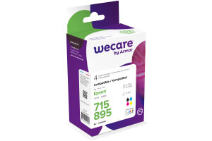 WECARE Multipack rebuilt CMYBK T071540WE z.Epson Stylus...