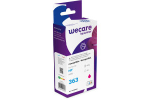 WECARE Tinte 363 rebuilt magenta C8772EEWE zu HP...