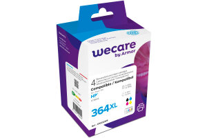 WECARE Multipack 364XL rebuilt CMYBK N9J74AEWE z.HP...