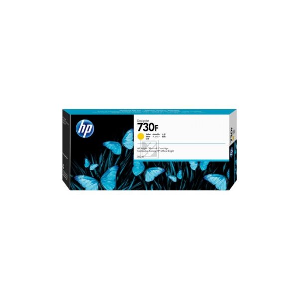 HP Tintenpatrone 730F yellowow 1XB25A DesignJet T1600 T2600 300ml