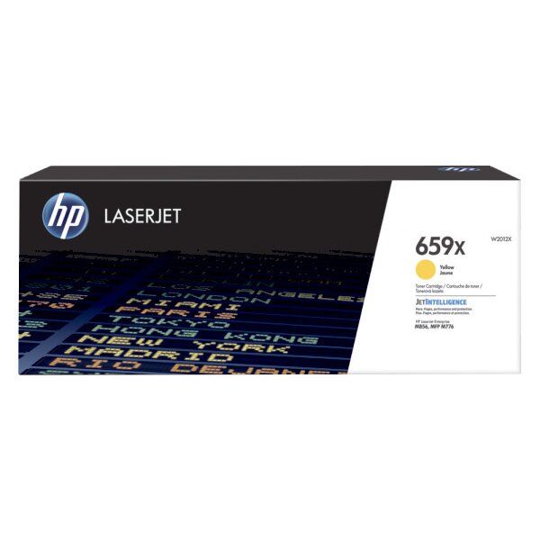 HP Toner-Modul 659X yellow W2012X CLJ Ent. MFP M776 29000 S.