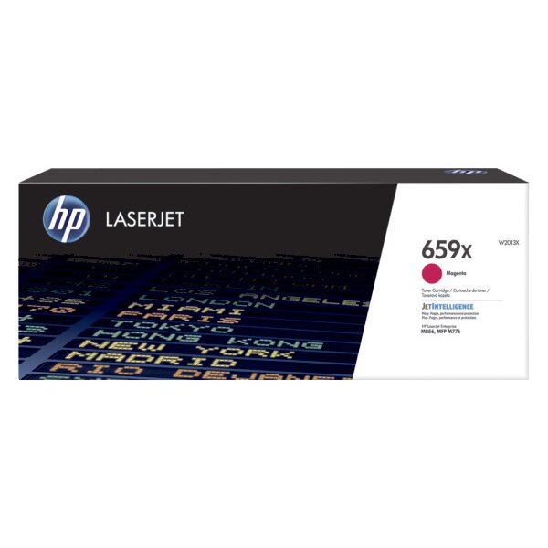 HP Cartouche toner 659X magenta W2013X CLJ Ent. MFP M776 29000 p.