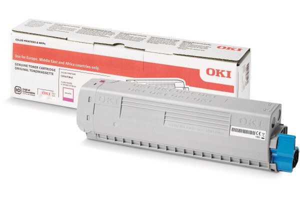 OKI Toner magenta 46861306 C834/844 10000 Seiten