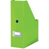 LEITZ Porte-revues Click & Store, A4, carton, jaune