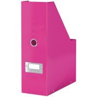 LEITZ Porte-revues Click & Store, A4, carton, jaune