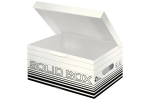 LEITZ Solid Box S 6117-00-01 weiss 265x195x370mm