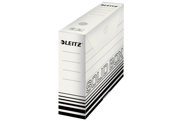 LEITZ Solid Box A4 6127-00-01 blanc 80x257x330mm