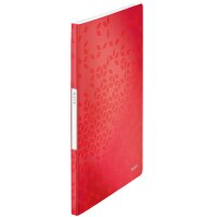 LEITZ Protège-documents WOW, A4, PP, 20 pochettes, jaune