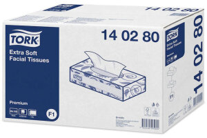 TORK Tissus cosmétiques 140280 blanc, 2 plis 100 feuilles