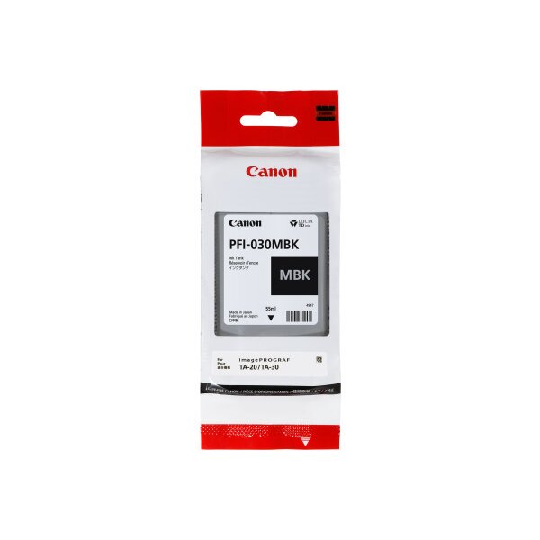 CANON Tintenpatrone matt schwarz PFI030MBK iPF TX-20 55ml