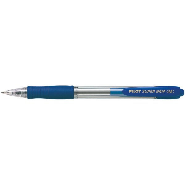 PILOT Stylo à bille rétractable SUPER GRIP F, noir