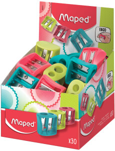Maped Taille-crayon double Vivo, plastique,...