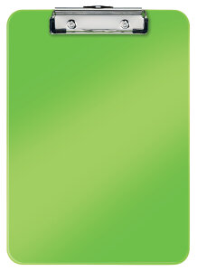 LEITZ Klemmbrett WOW, DIN A4, Polystyrol, grün