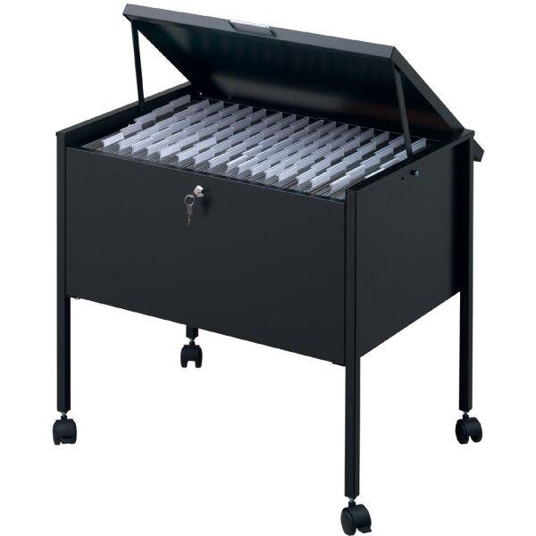 DURABLE H&auml;ngemappen-Wagen "Economy 80 Top", schwarz