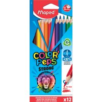 Maped Crayon de couleur COLORPEPS STRONG, étui...