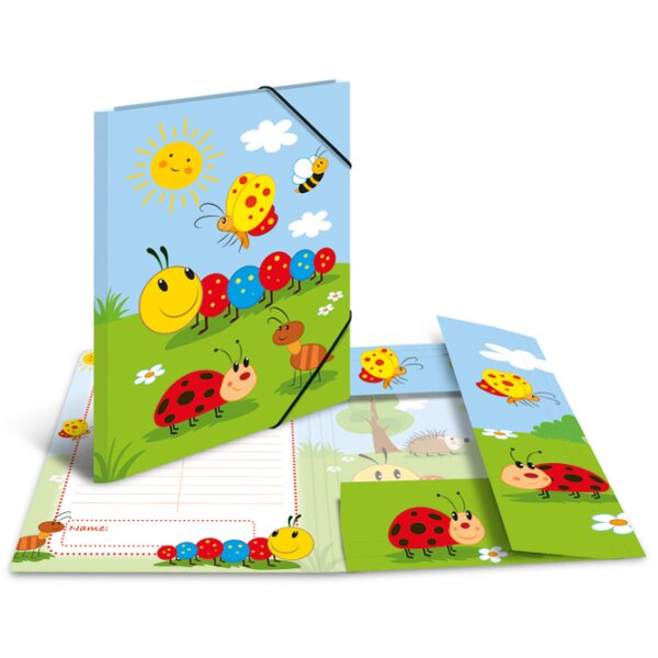 HERMA Eckspannermappe Frieda & Friends, Karton, DIN A4