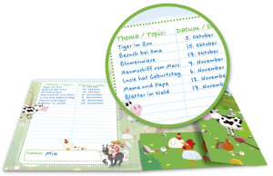 HERMA Eckspannermappe Frieda & Friends, Karton, DIN A4