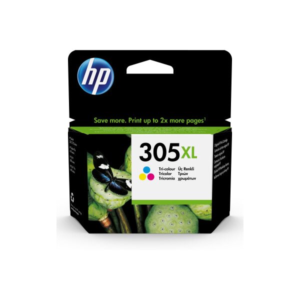HP Cartouche dencre 305XL color 3YM63AE DeskJet 2300/2700 200 pages