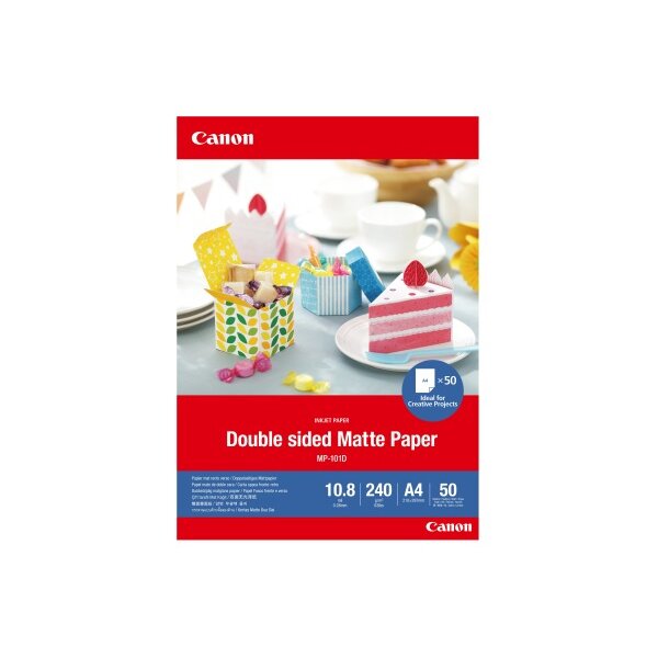 CANON Doub.Matte Photo Paper A4 MP101DA4 Double sided 50 feuilles