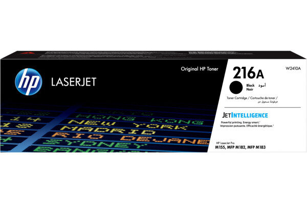 HP Cartouche toner 216A noir W2410A CLJ Pro M155/182/183 1050 p.