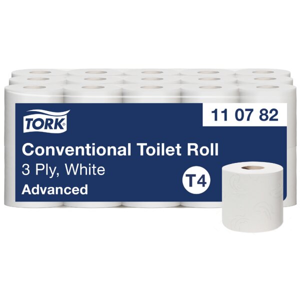 TORK Toilettenpapier, 3-lagig, weiss, Grosspackung